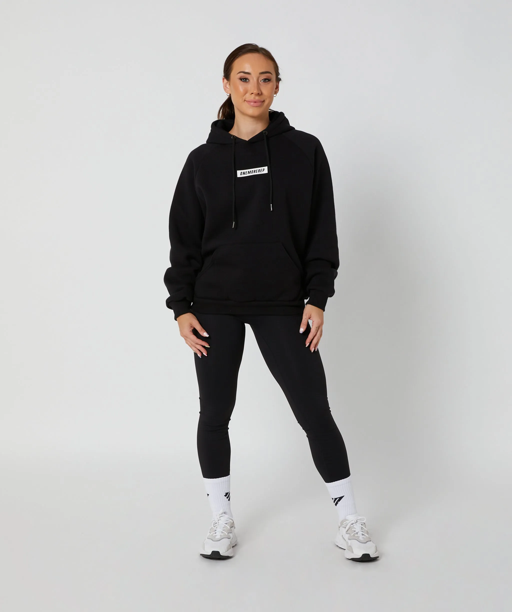 Apex Pullover Hoodie Black by OneMoreRep