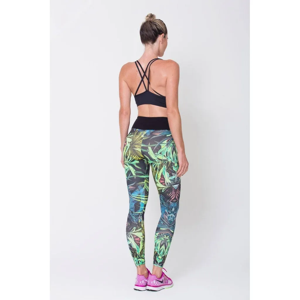 Botanical Print Leggings