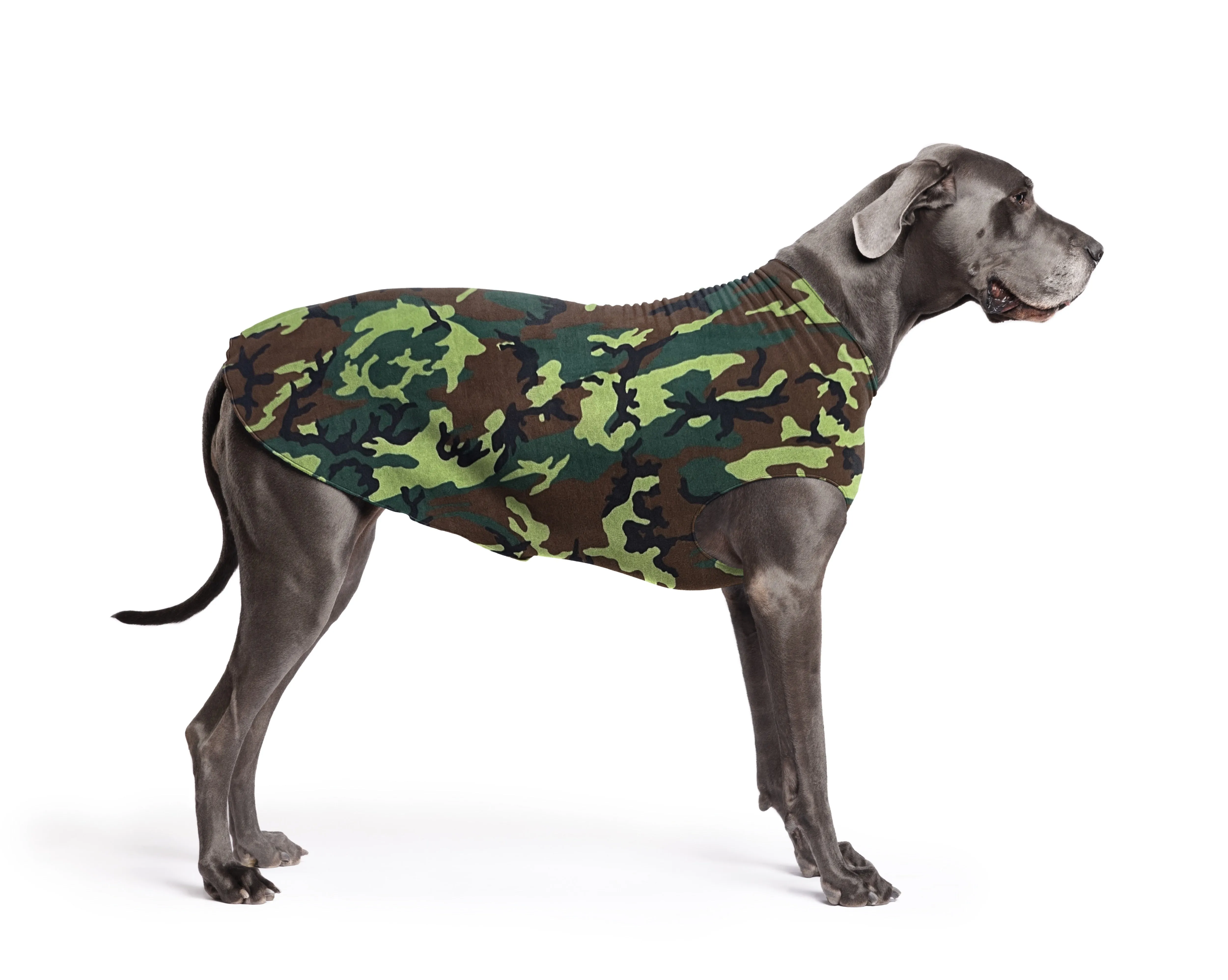 camo stretch fleece