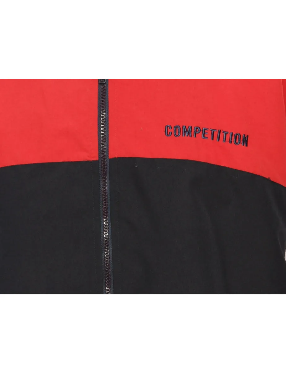 Contrast Nylon Team Jacket - M