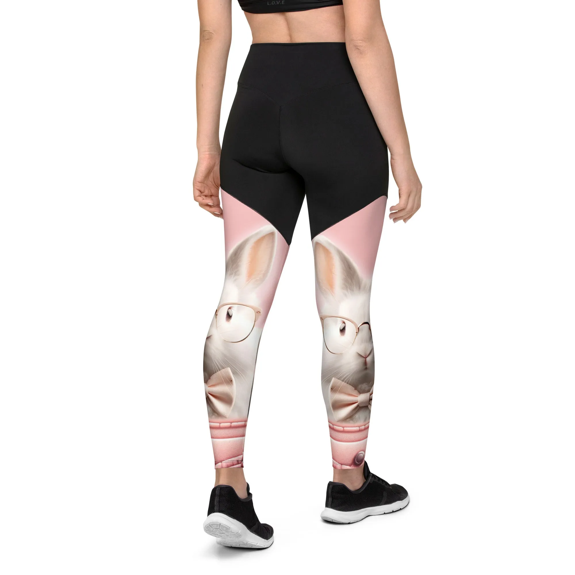 Cute Bunny Compression Leggings