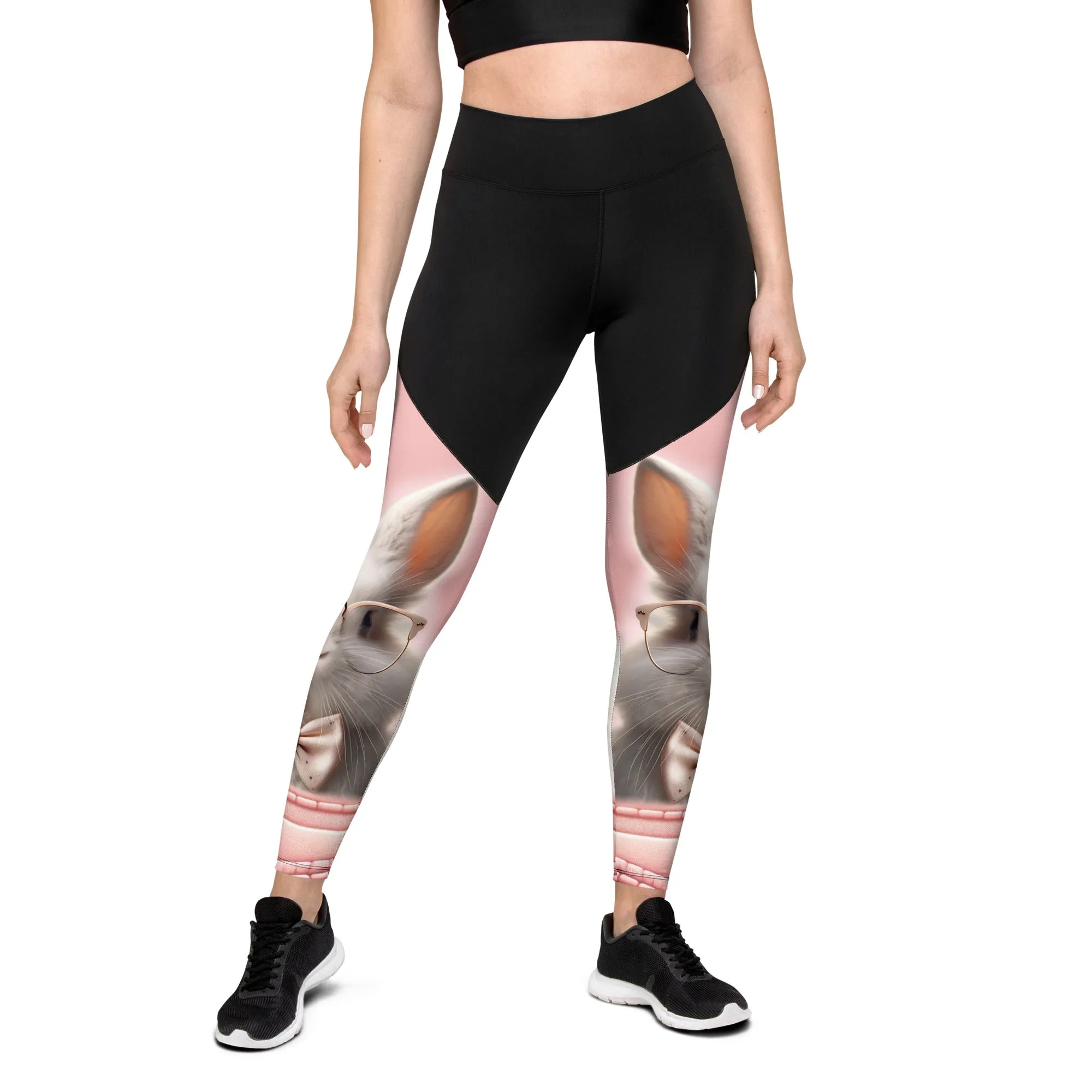 Cute Bunny Compression Leggings