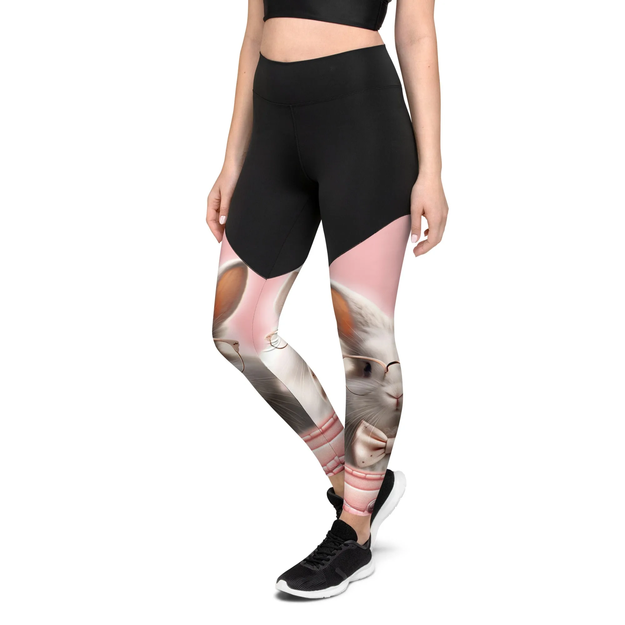 Cute Bunny Compression Leggings