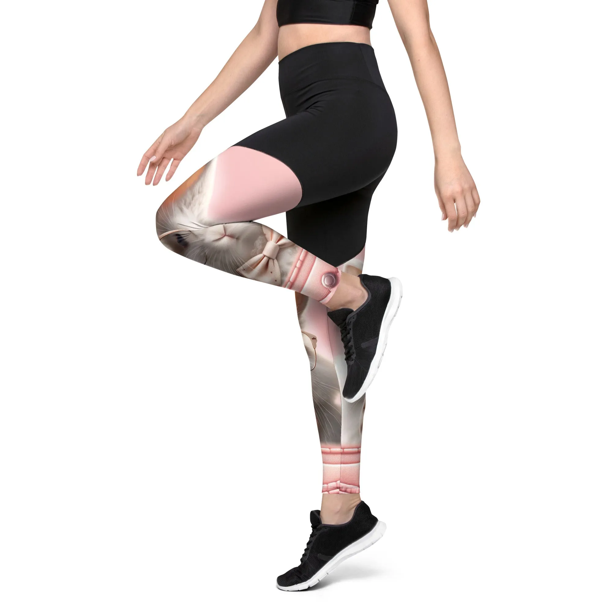 Cute Bunny Compression Leggings