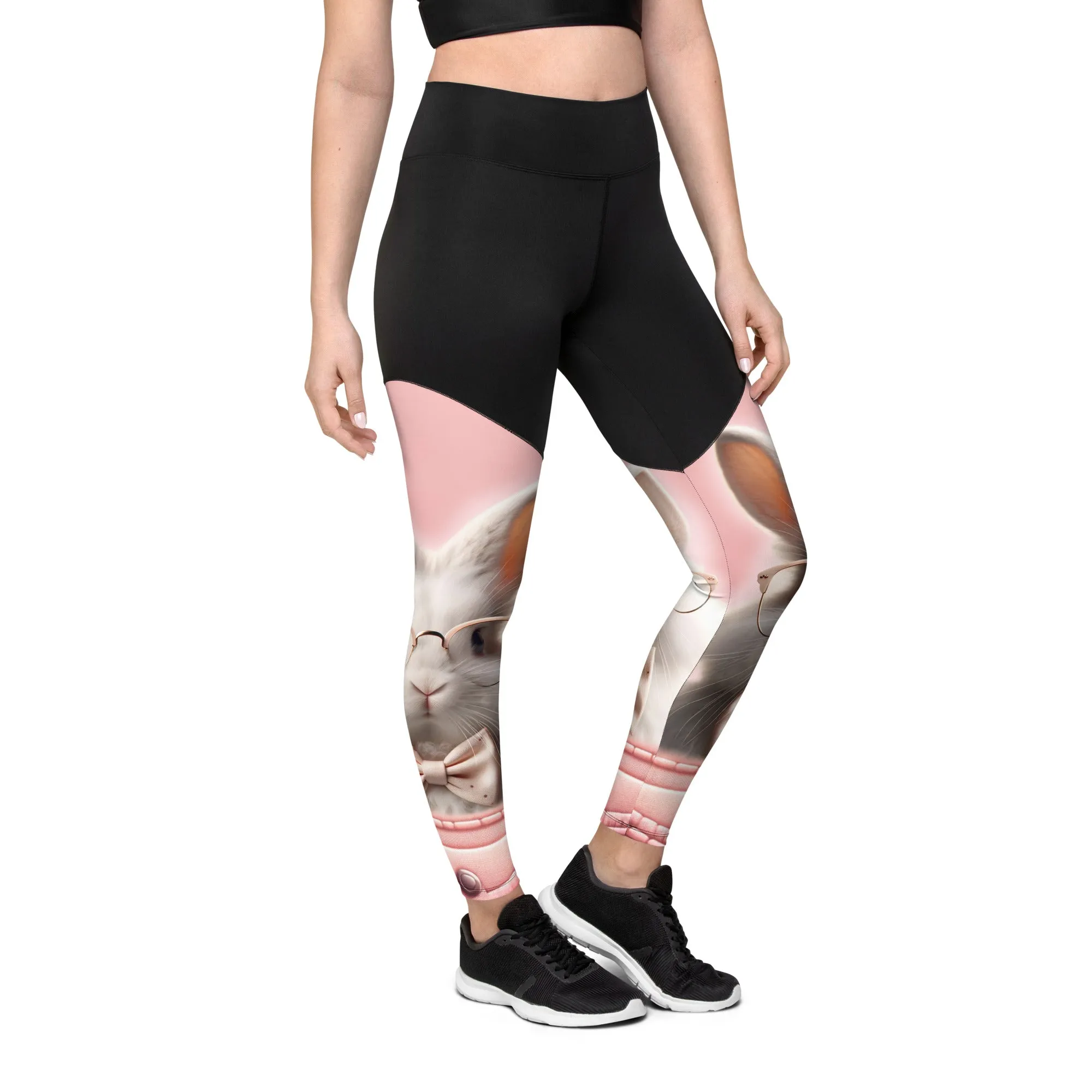 Cute Bunny Compression Leggings