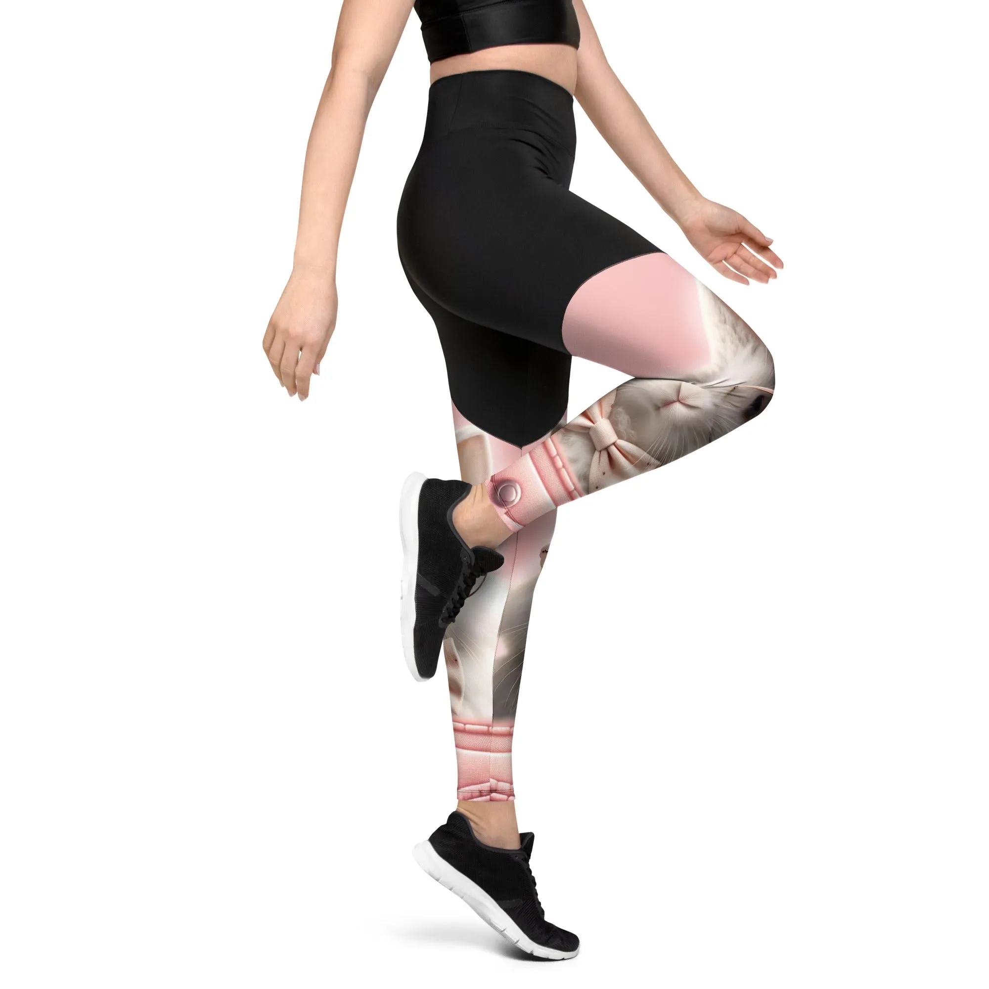 Cute Bunny Compression Leggings