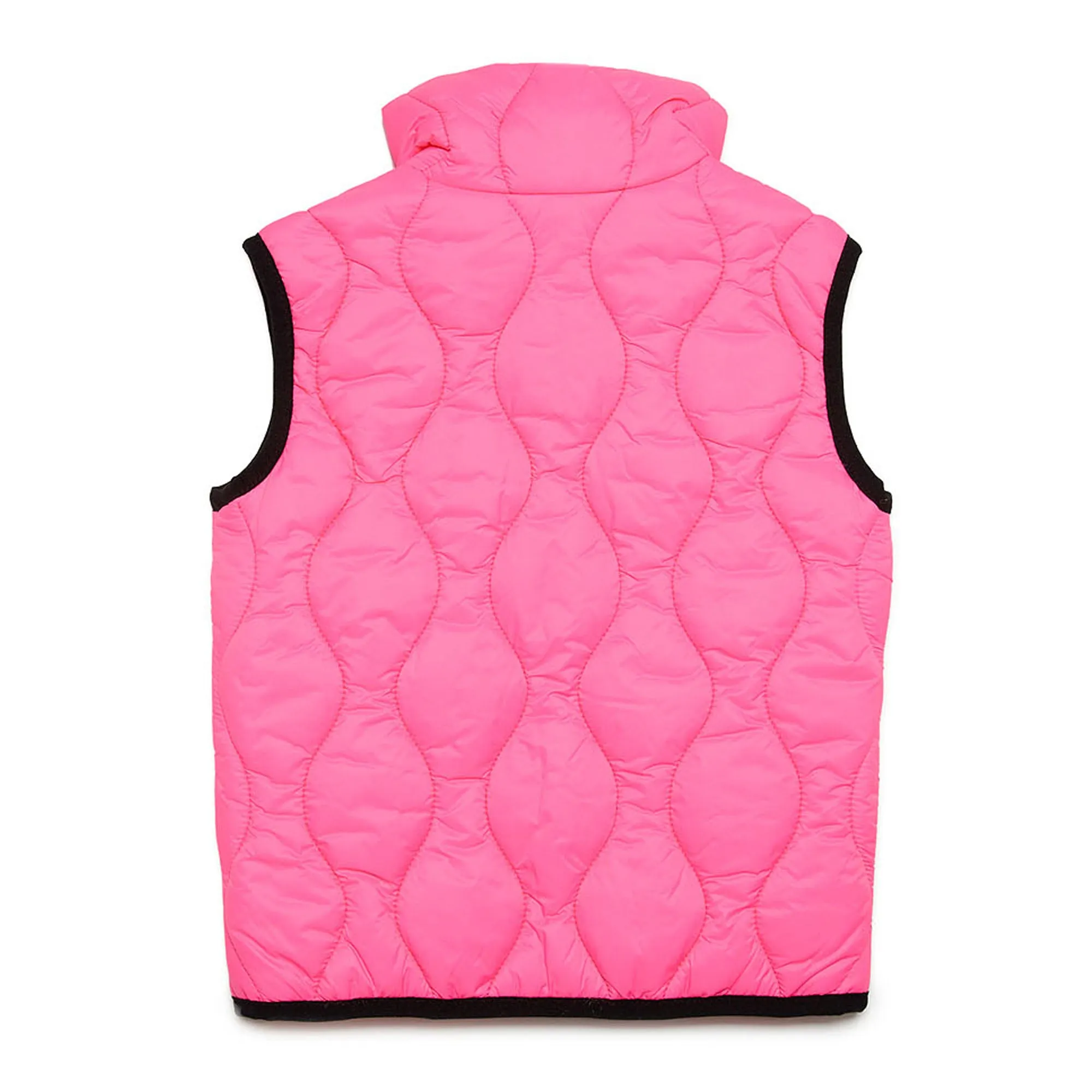 Diesel Baby Girls Fuchsia Puffer Vest