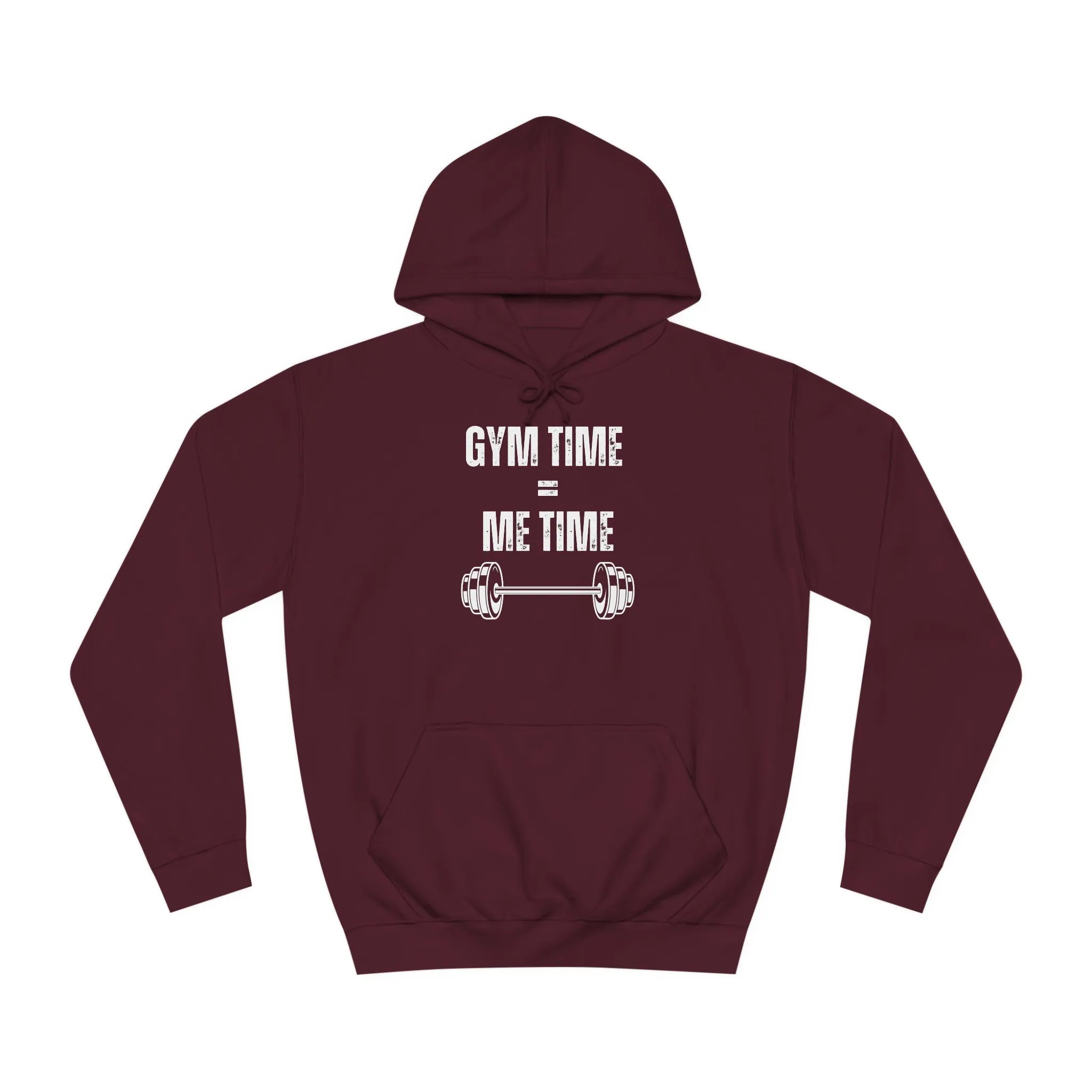 Fitness Hoodie for Gym rat gift for Workout shirt for Crossfit gifts Gym gifts for Her GYM TIME is ME Time Hooded Sweatshirt for Him