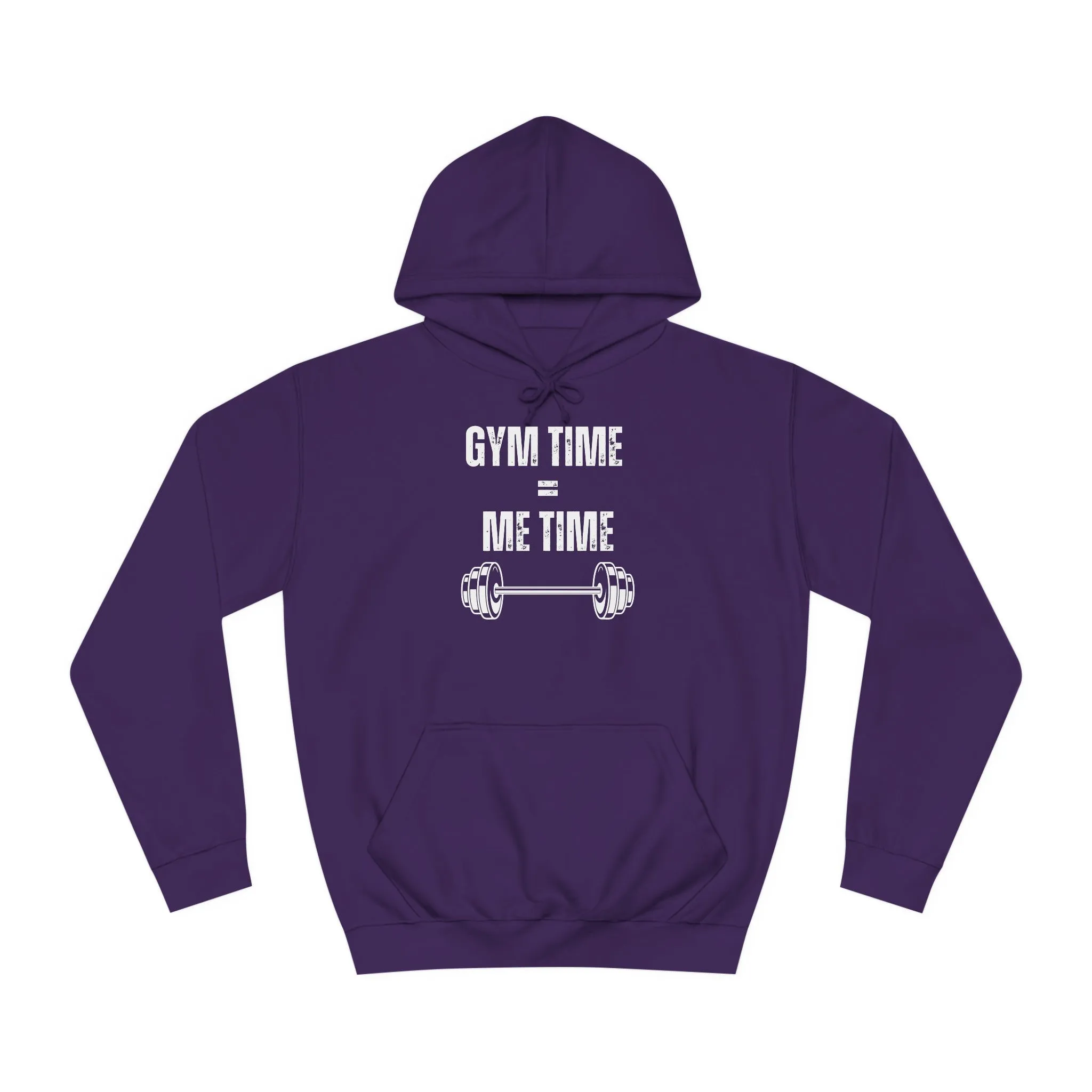 Fitness Hoodie for Gym rat gift for Workout shirt for Crossfit gifts Gym gifts for Her GYM TIME is ME Time Hooded Sweatshirt for Him