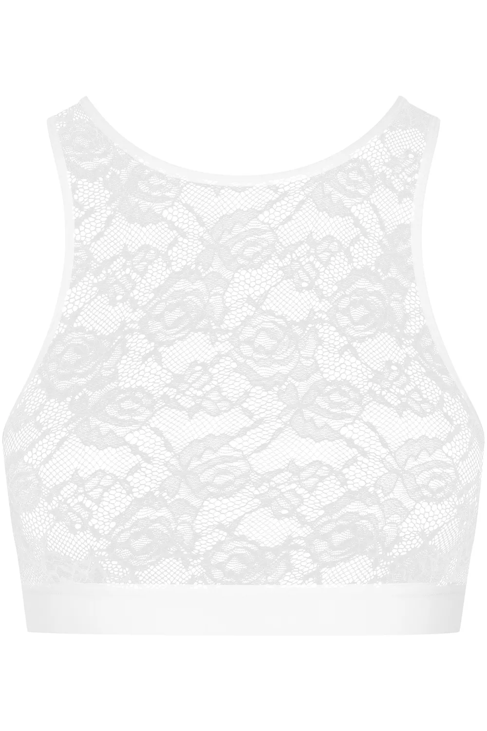 Flashback Lace Bralette White