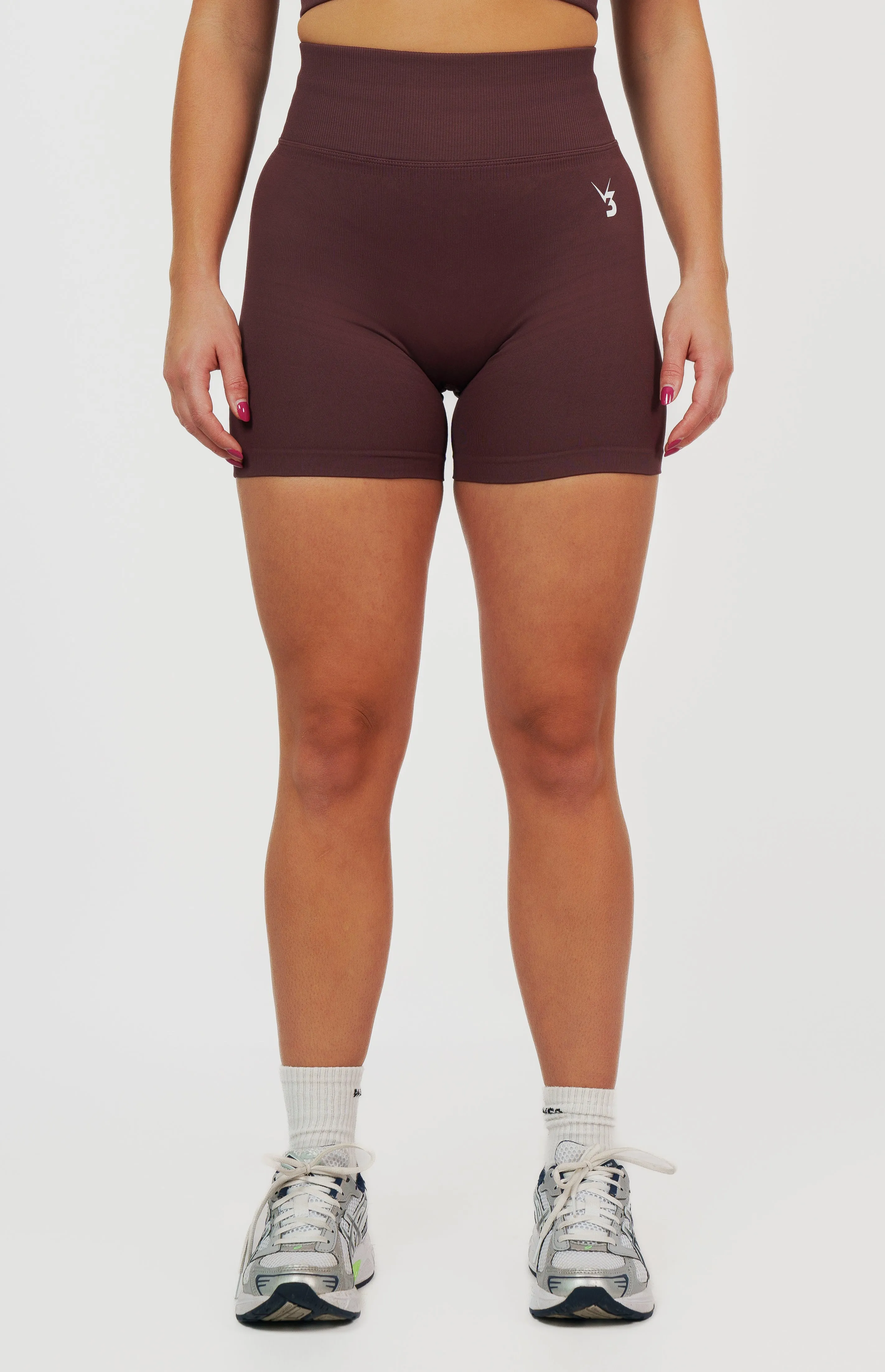 Form Seamless Scrunch Shorts - Plum Purple