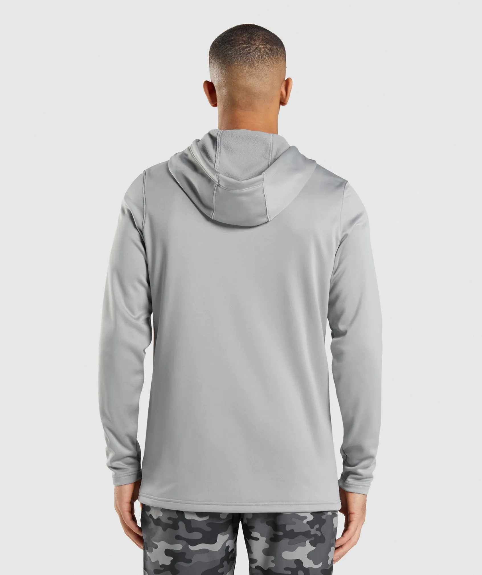 Gymshark Arrival Zip Up Hoodie - Smokey Grey