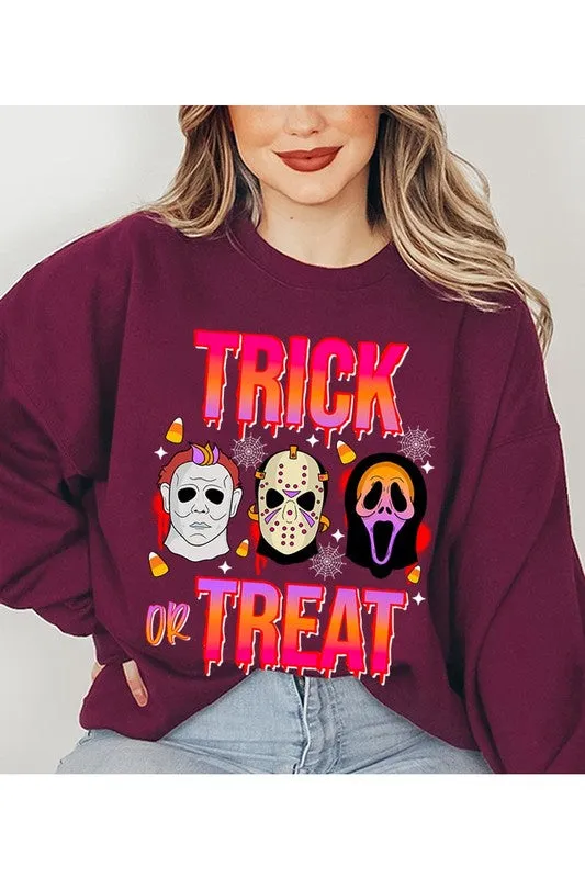 Halloween Fleece Sweatshirt