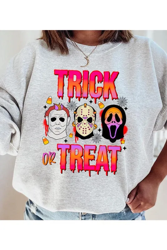 Halloween Fleece Sweatshirt