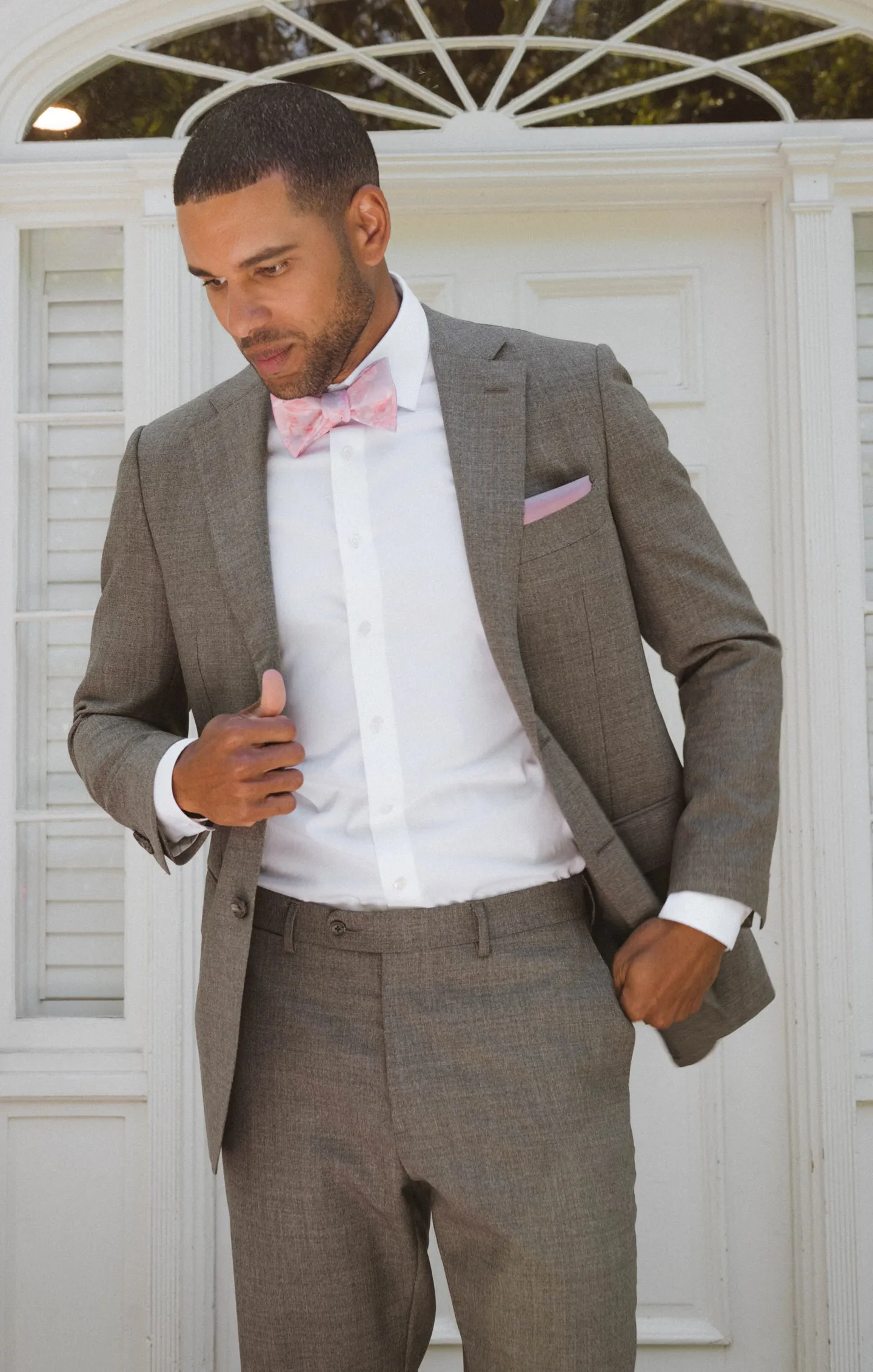 Josh Bow Tie ~ Blushing Floral