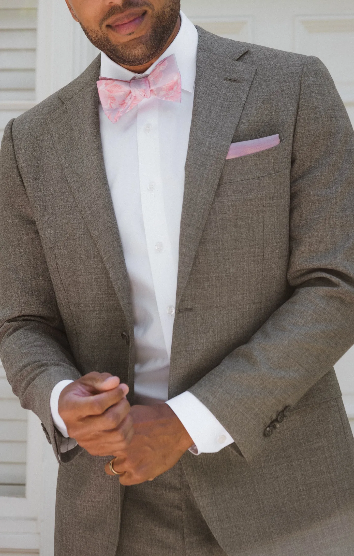 Josh Bow Tie ~ Blushing Floral