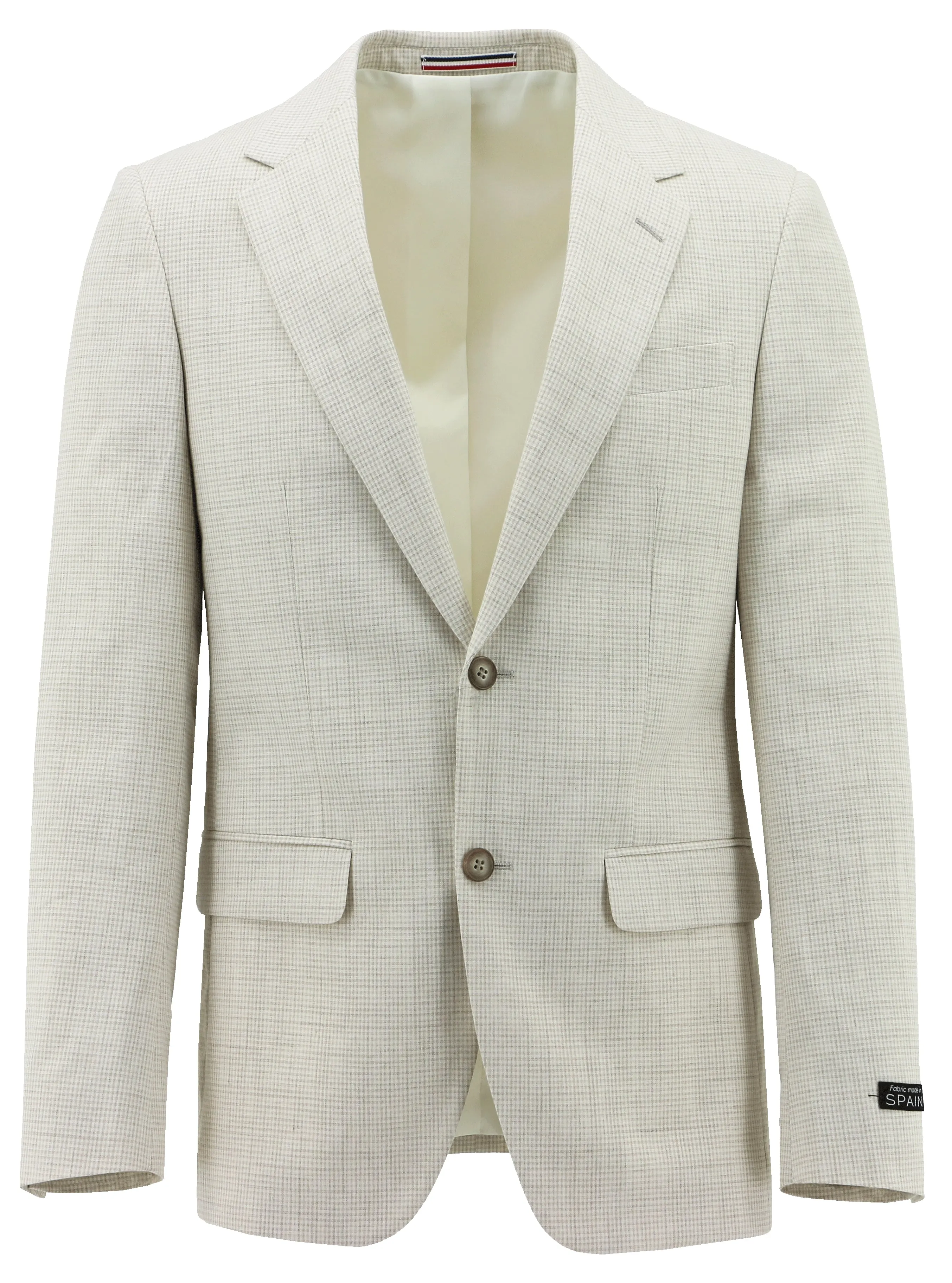 Lazio Sand Cotton Blend Sports Jacket