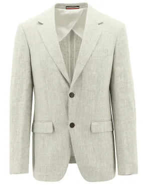 Lazio Sand Linen Sports Jacket