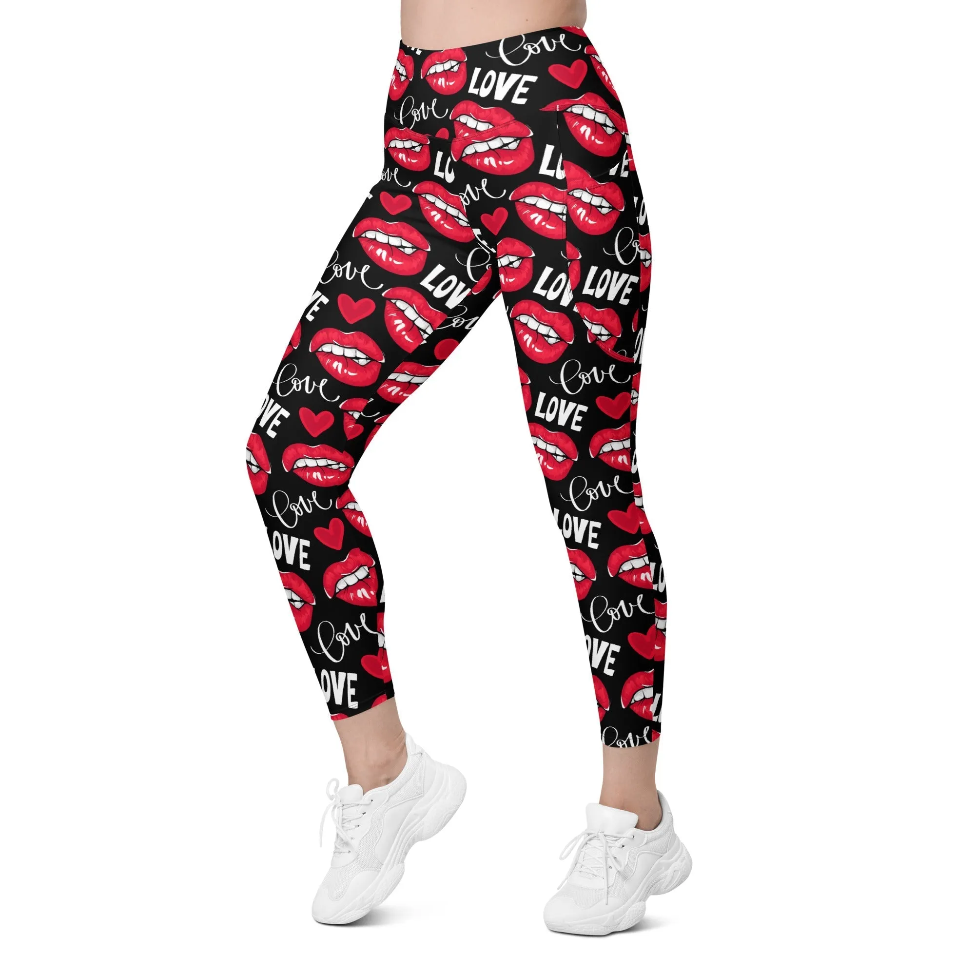 Love & Kisses Leggings With Pockets