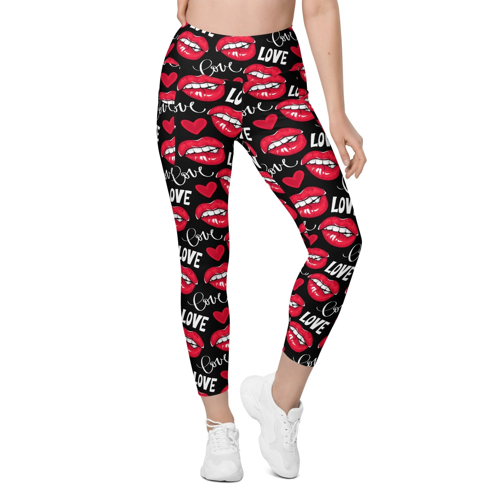 Love & Kisses Leggings With Pockets