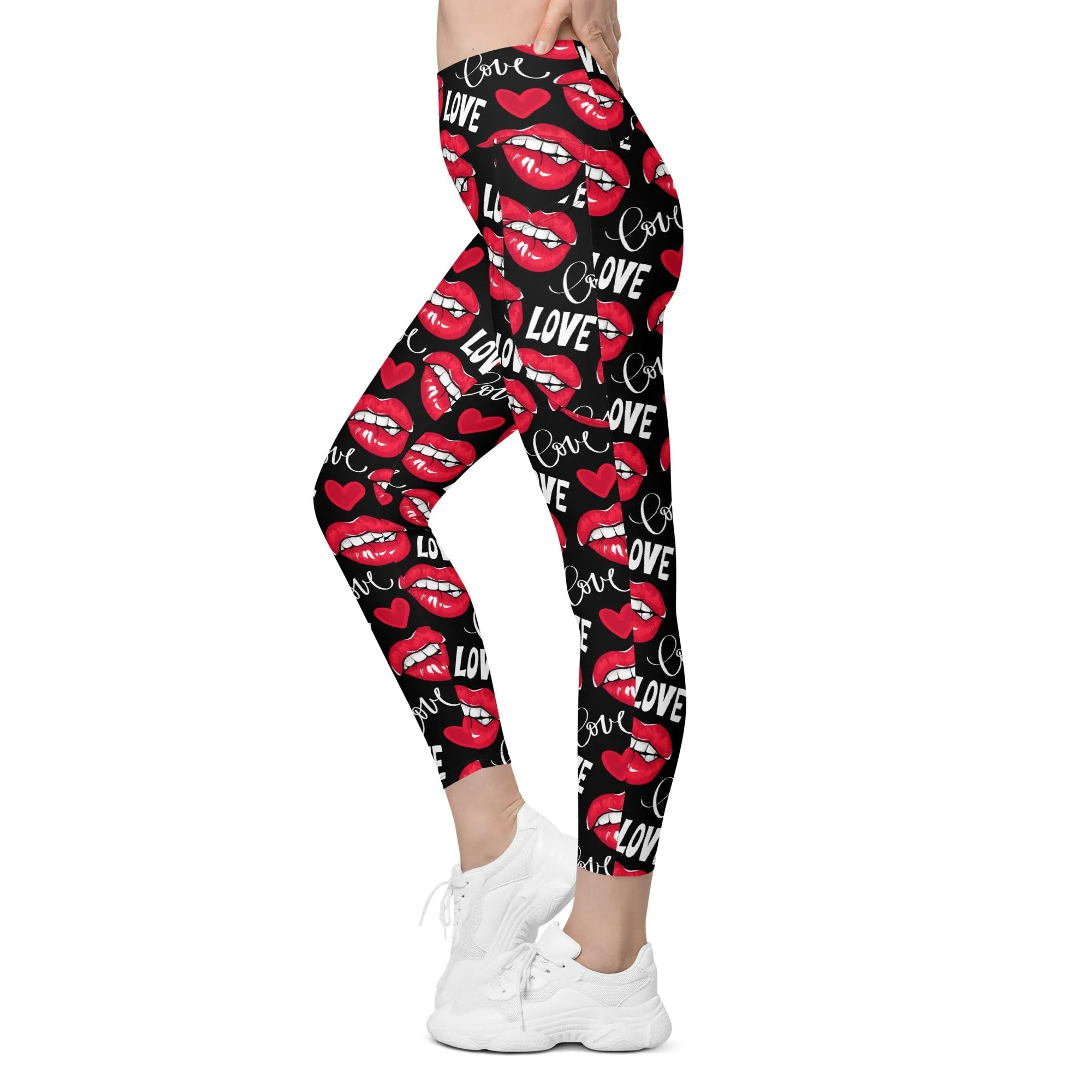 Love & Kisses Leggings With Pockets