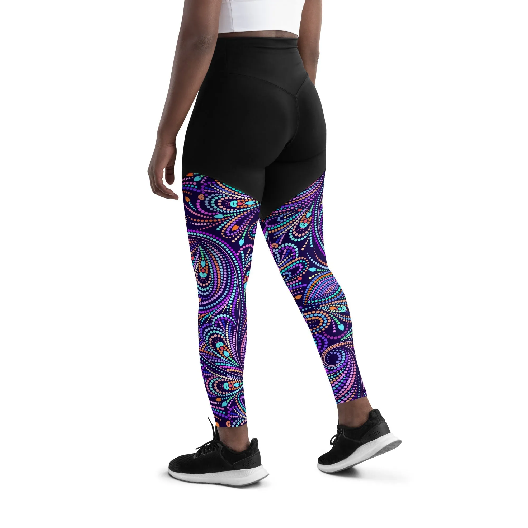 Lovely Mosaic Compression Leggings