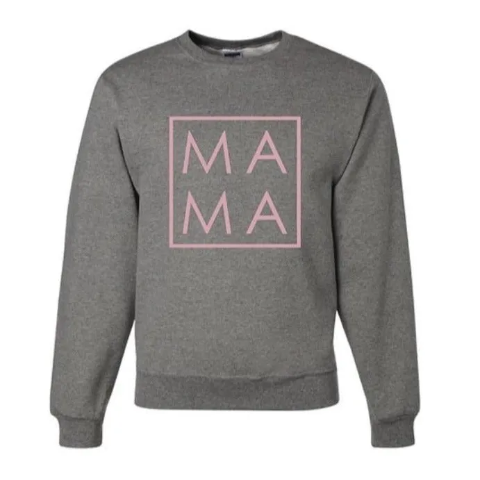 MAMA Grey Pullover