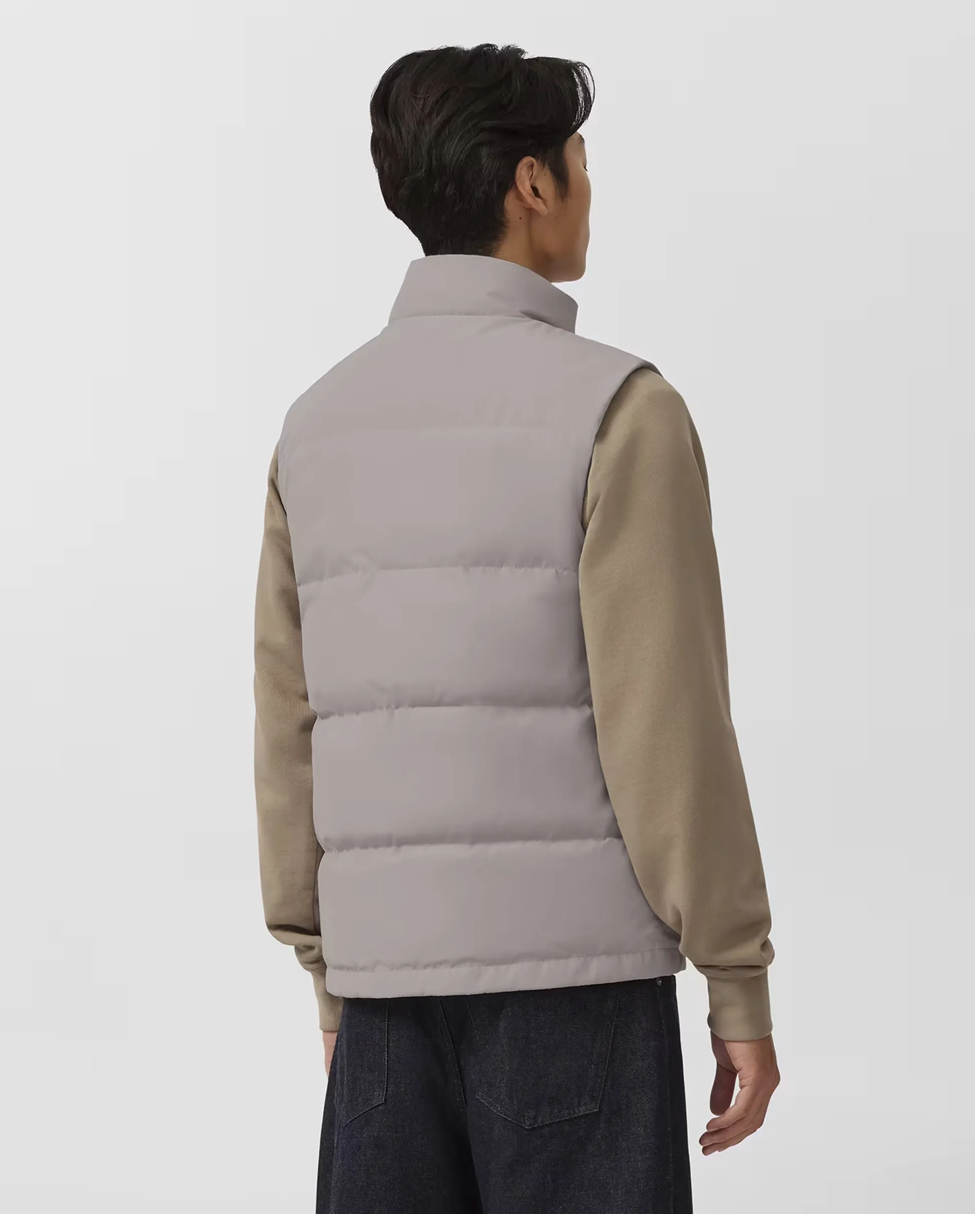 MEN'S FREESTYLE CREW VEST / LIMESTONE