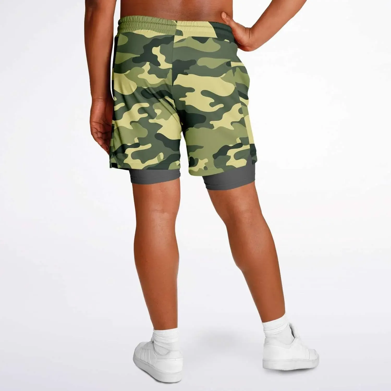 Misha Army sports Short Hidden pocket