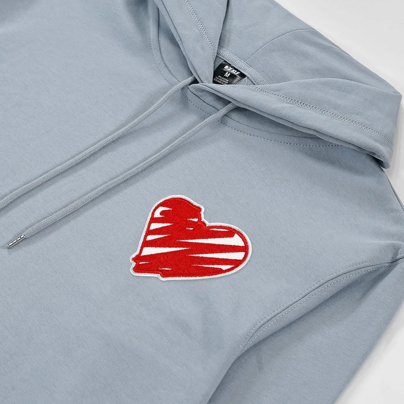 Momma Heart Patch Hoodie