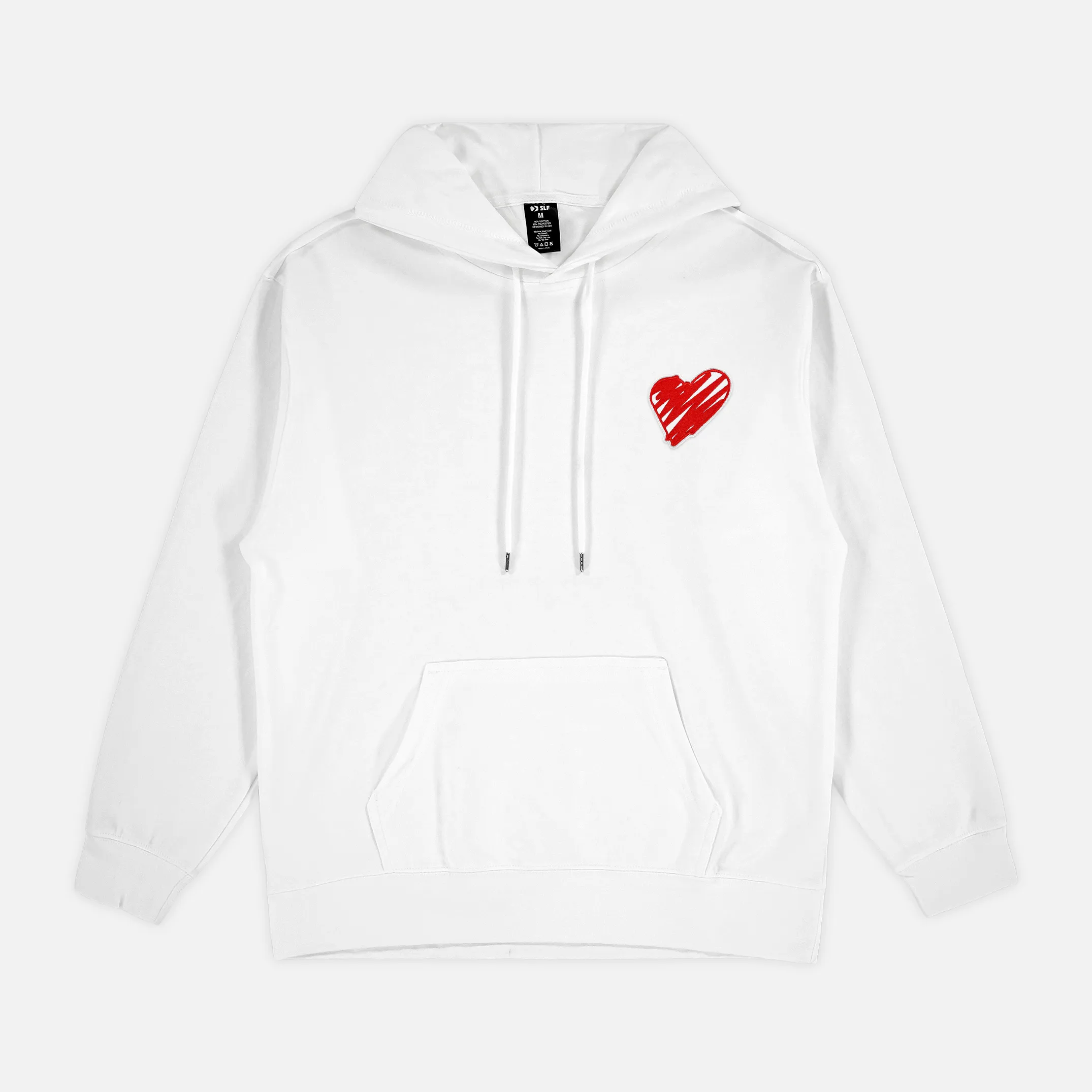 Momma Heart Patch Hoodie