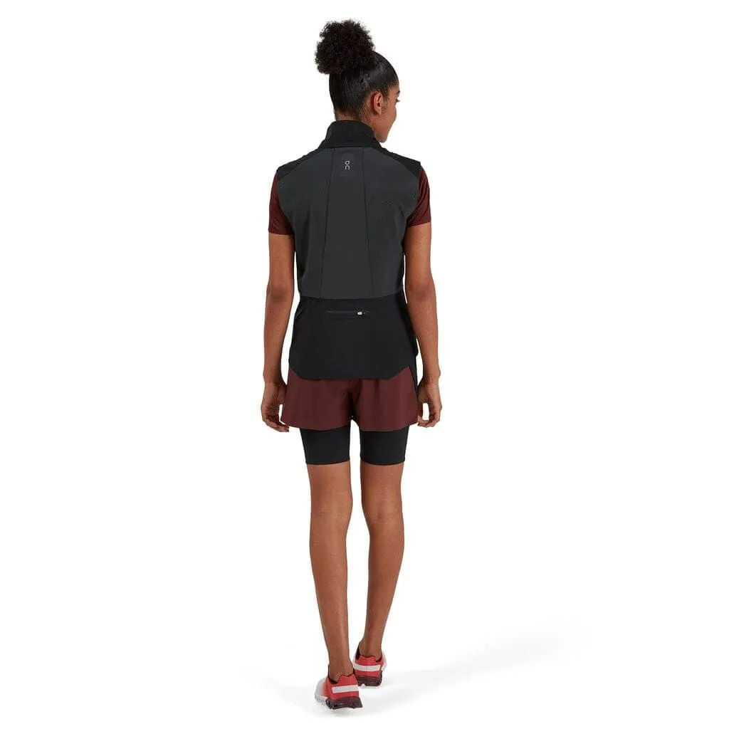 On Running Active Shorts (Women's) - Mulberry/Black