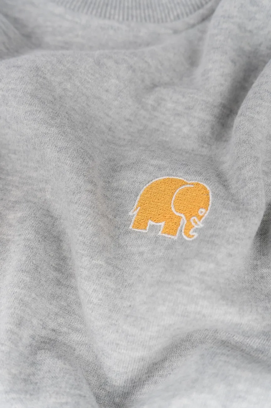 Organic Essential Sweater Heather Grey