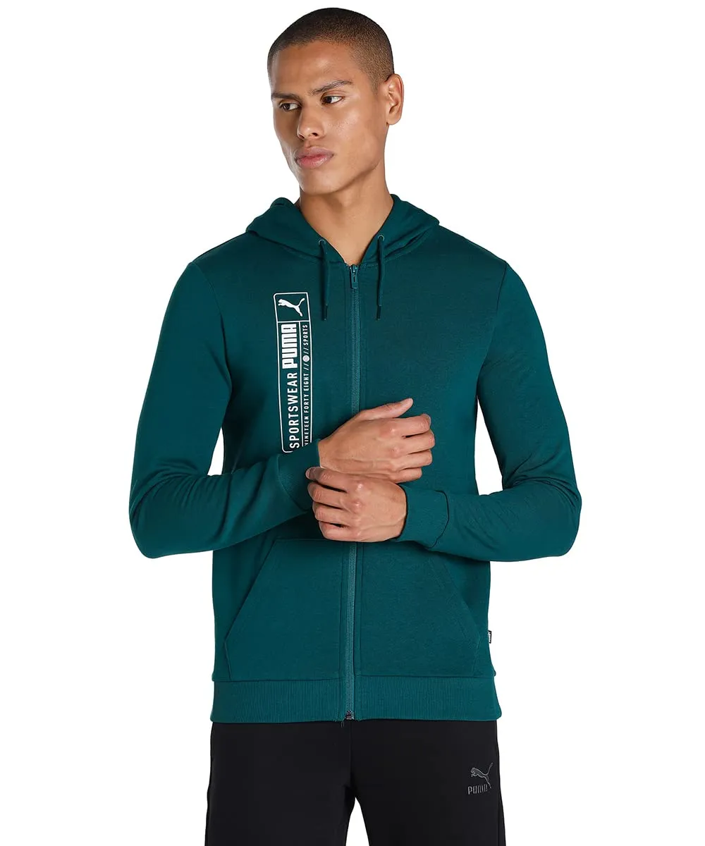 Puma Men's A-Line Coat (67532624_Varsity Green