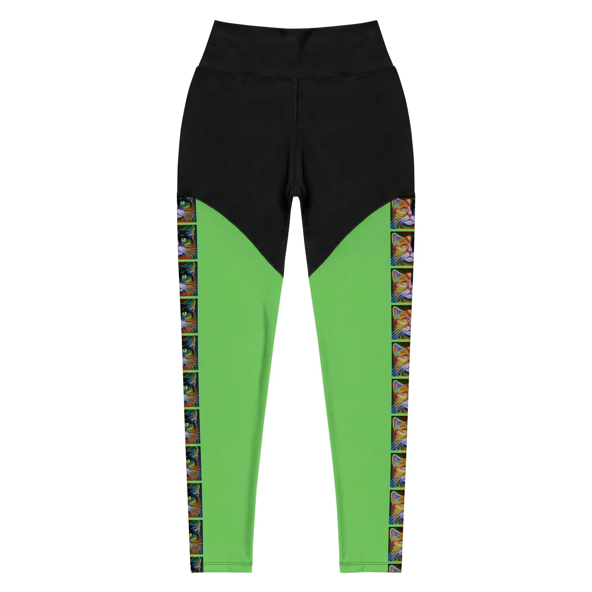 "Cat Lovers" Collection - Sports Leggings