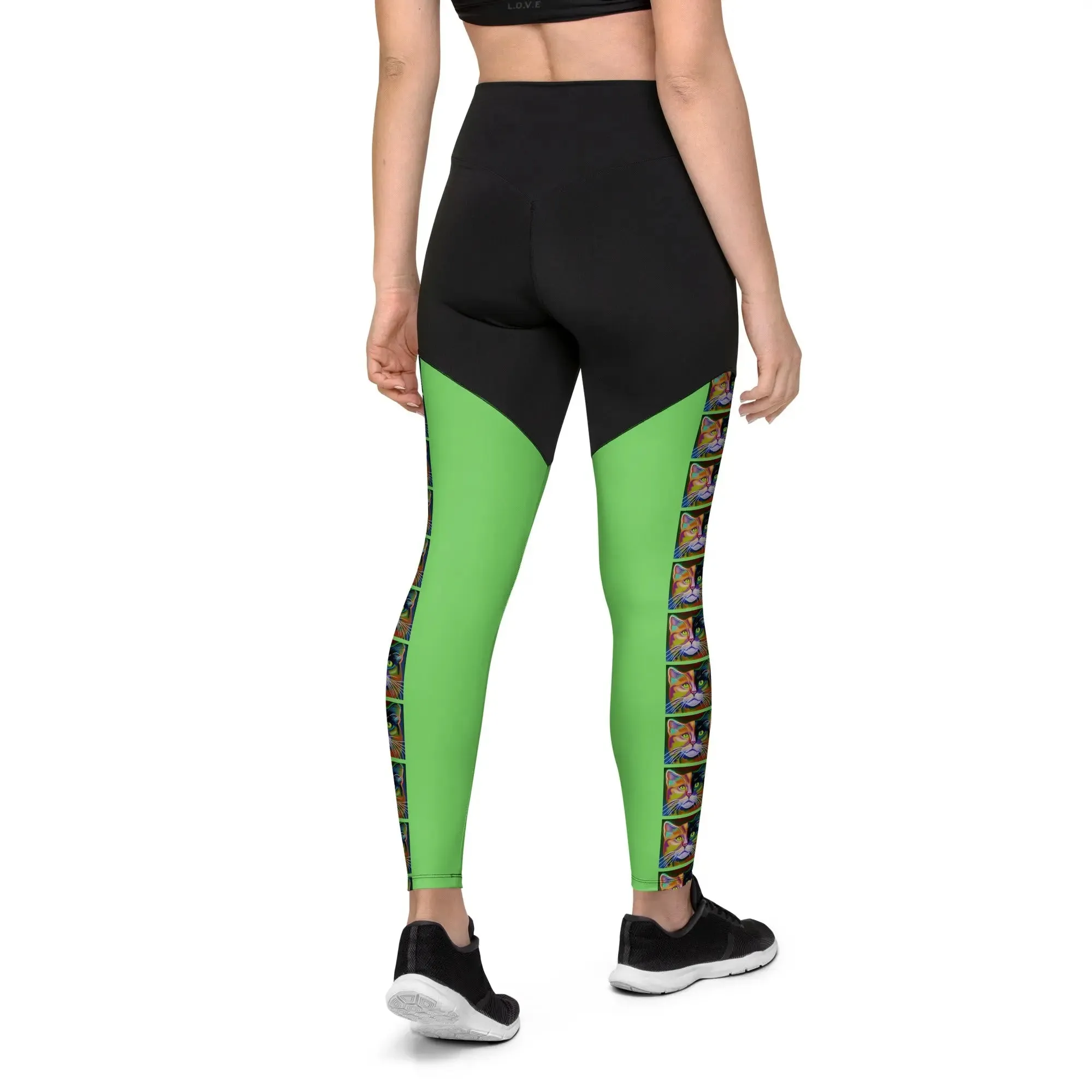 "Cat Lovers" Collection - Sports Leggings