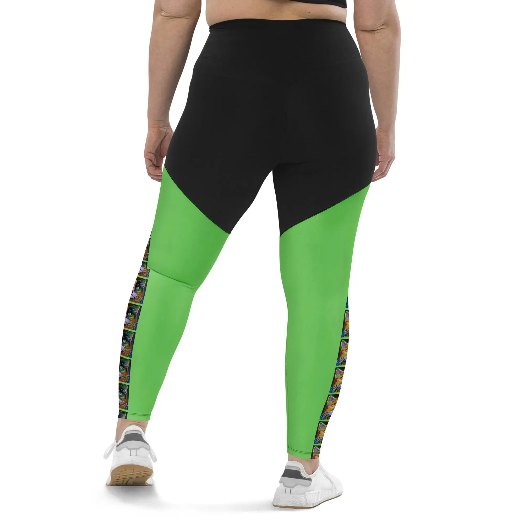 "Cat Lovers" Collection - Sports Leggings