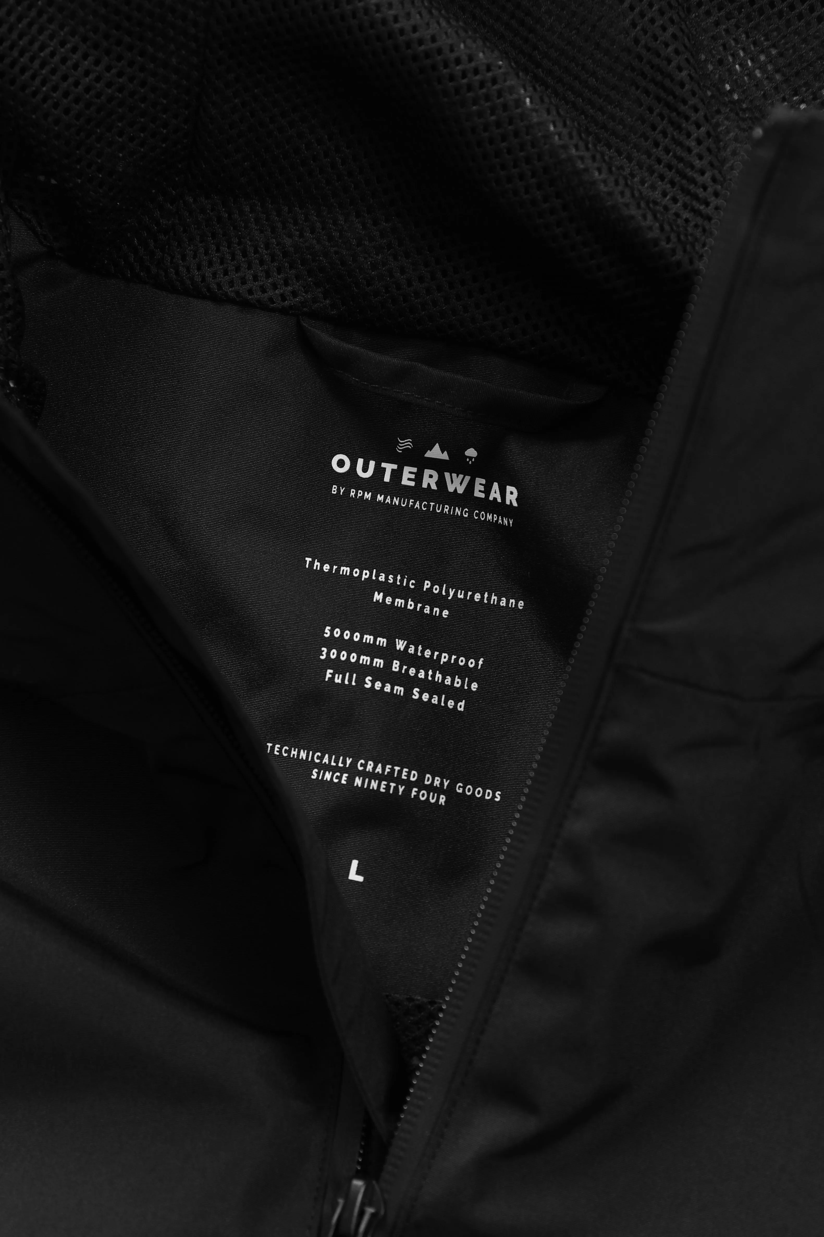 Rain Coat - Black