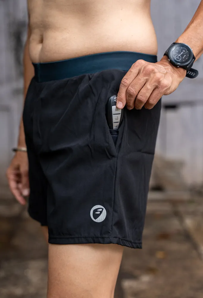 Running Shorts | 5 inch | Mens | Carbon