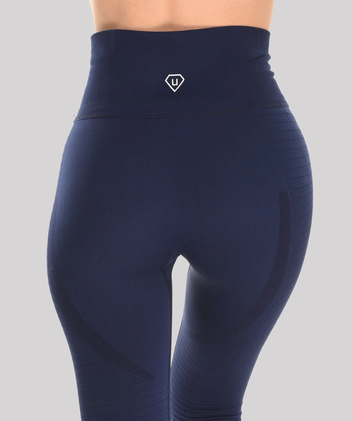 Sarafinna Leggings High Waist in Navy Blue