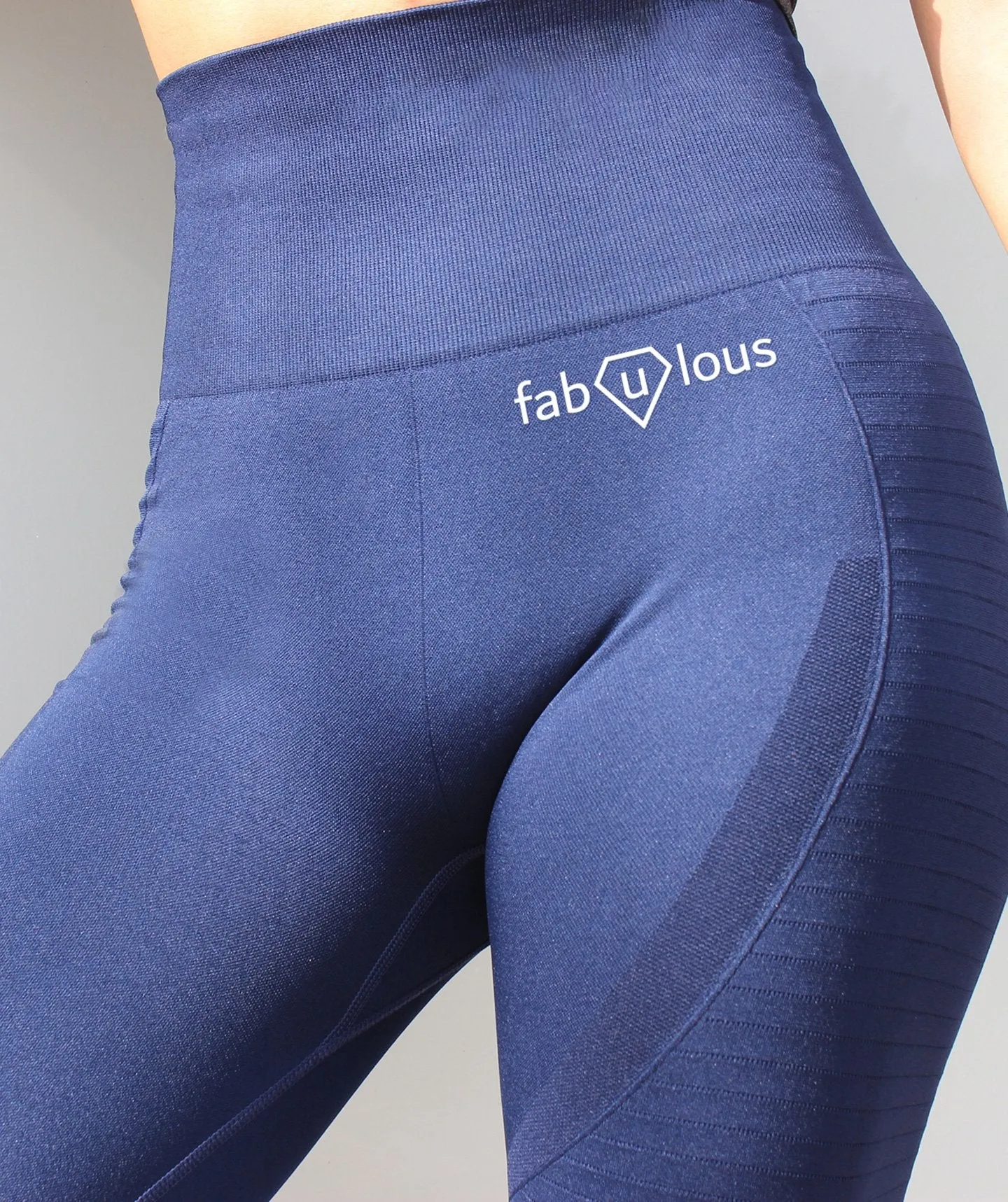 Sarafinna Leggings High Waist in Navy Blue