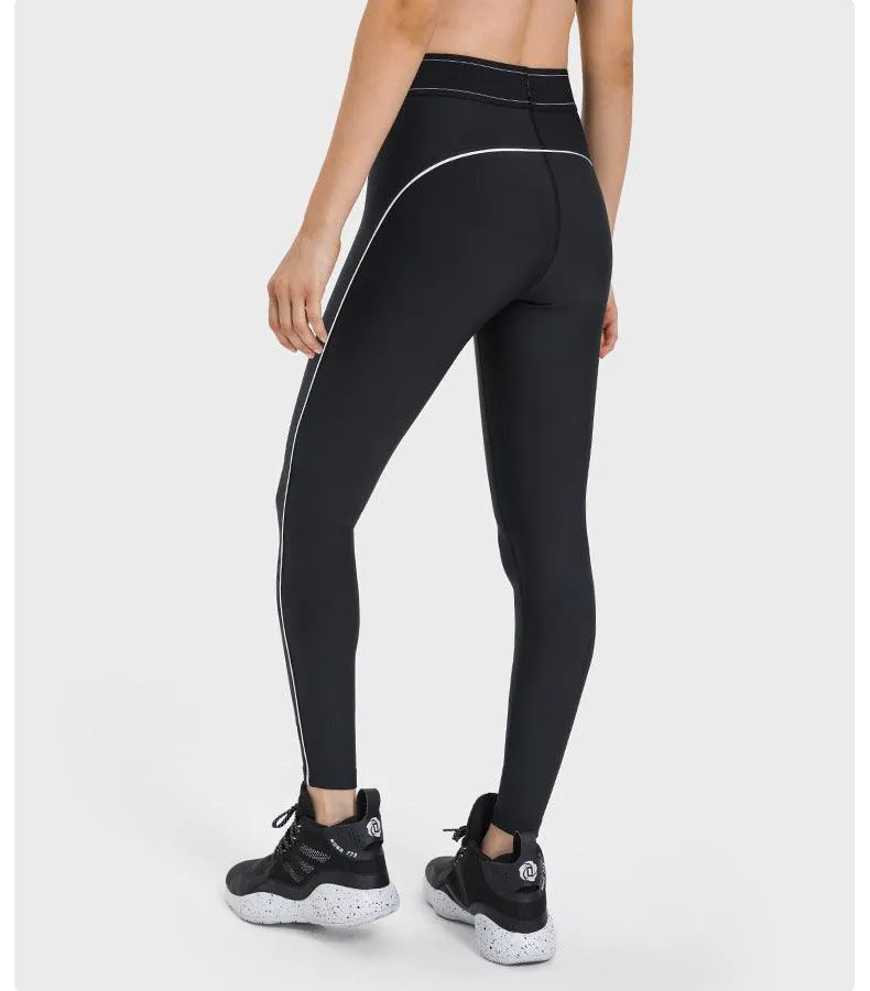 SculptFit High-Waisted Compression Leggings