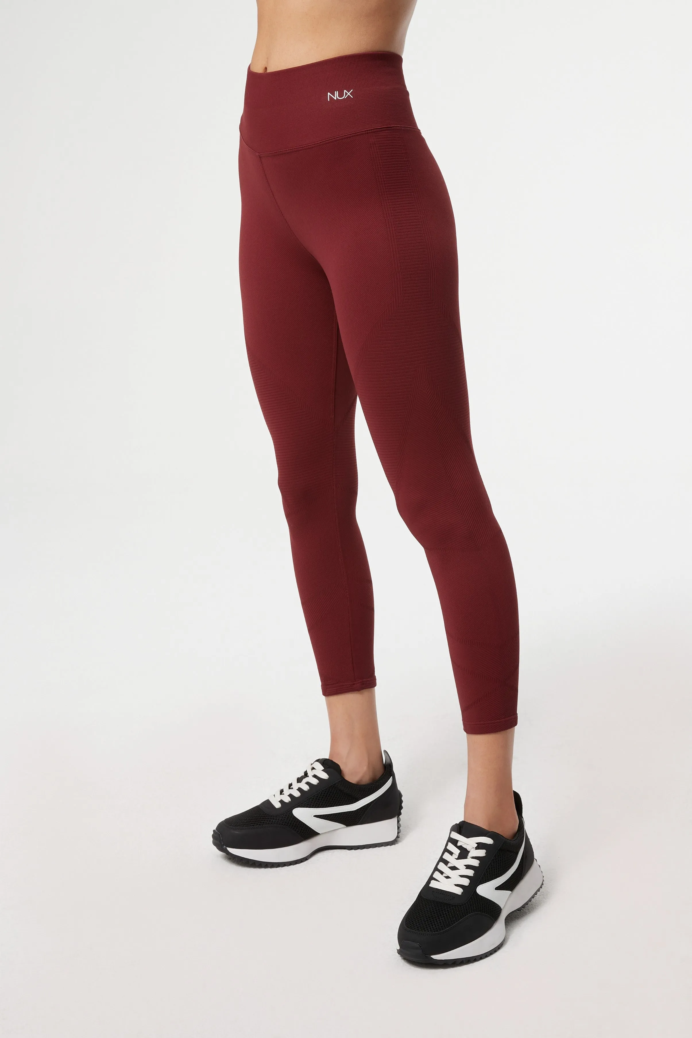 Shapeshifter 7/8 Legging - High Rise Ribbed Tummy Control Leggings