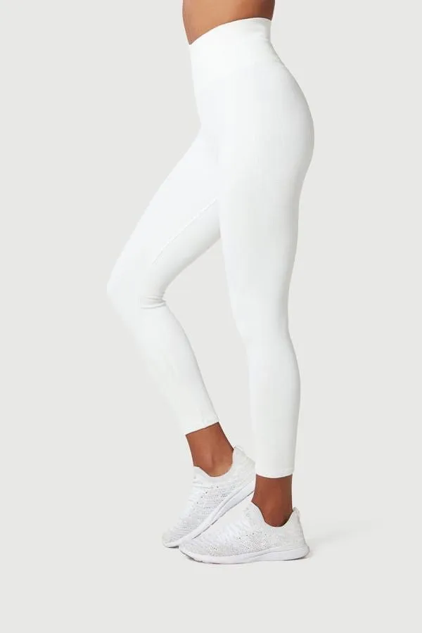 Shapeshifter 7/8 Legging - High Rise Ribbed Tummy Control Leggings