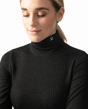 SIZE XS - DAILY SPORTS Glimra Roll Neck 139 Black