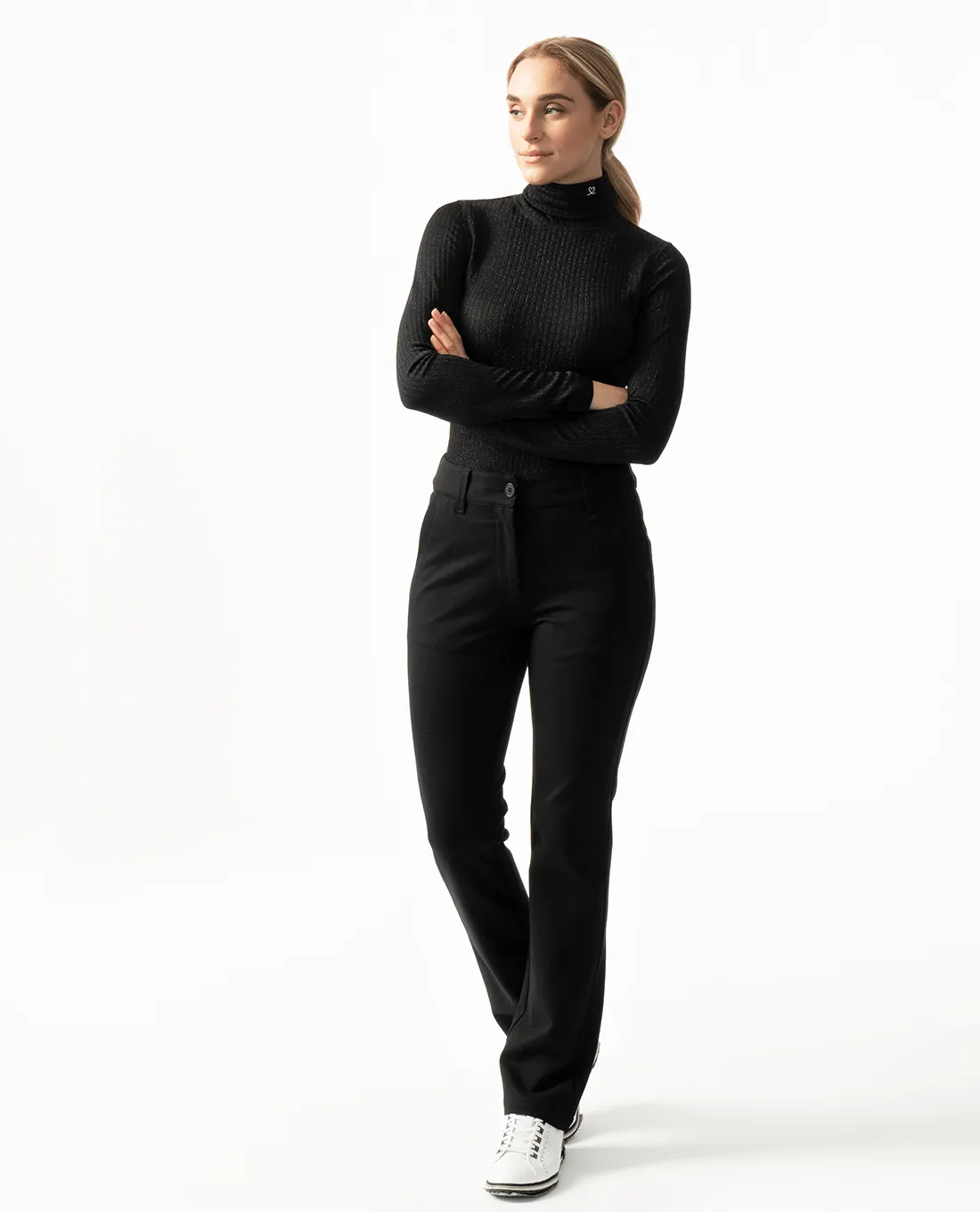 SIZE XS - DAILY SPORTS Glimra Roll Neck 139 Black