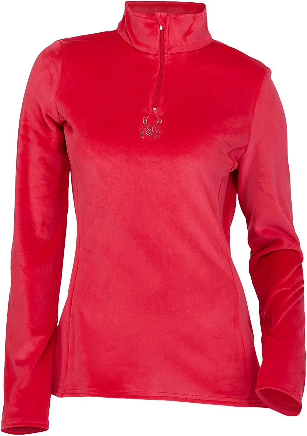 Spyder Women's Shimmer Bug 1/2 Zip Turtleneck Pullover