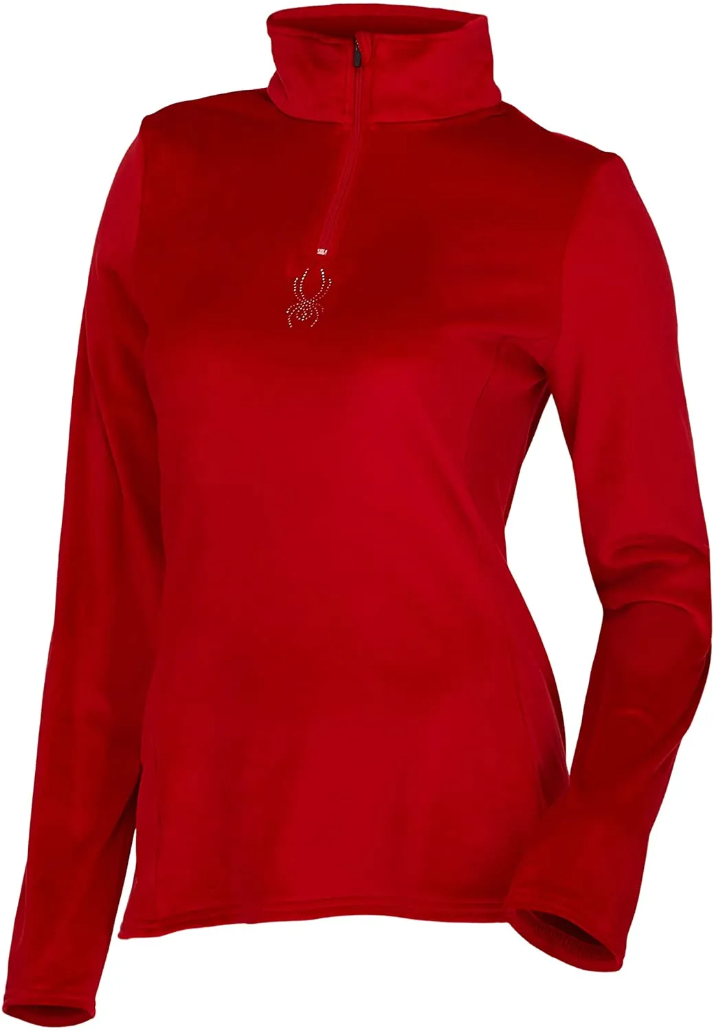 Spyder Women's Shimmer Bug 1/2 Zip Turtleneck Pullover