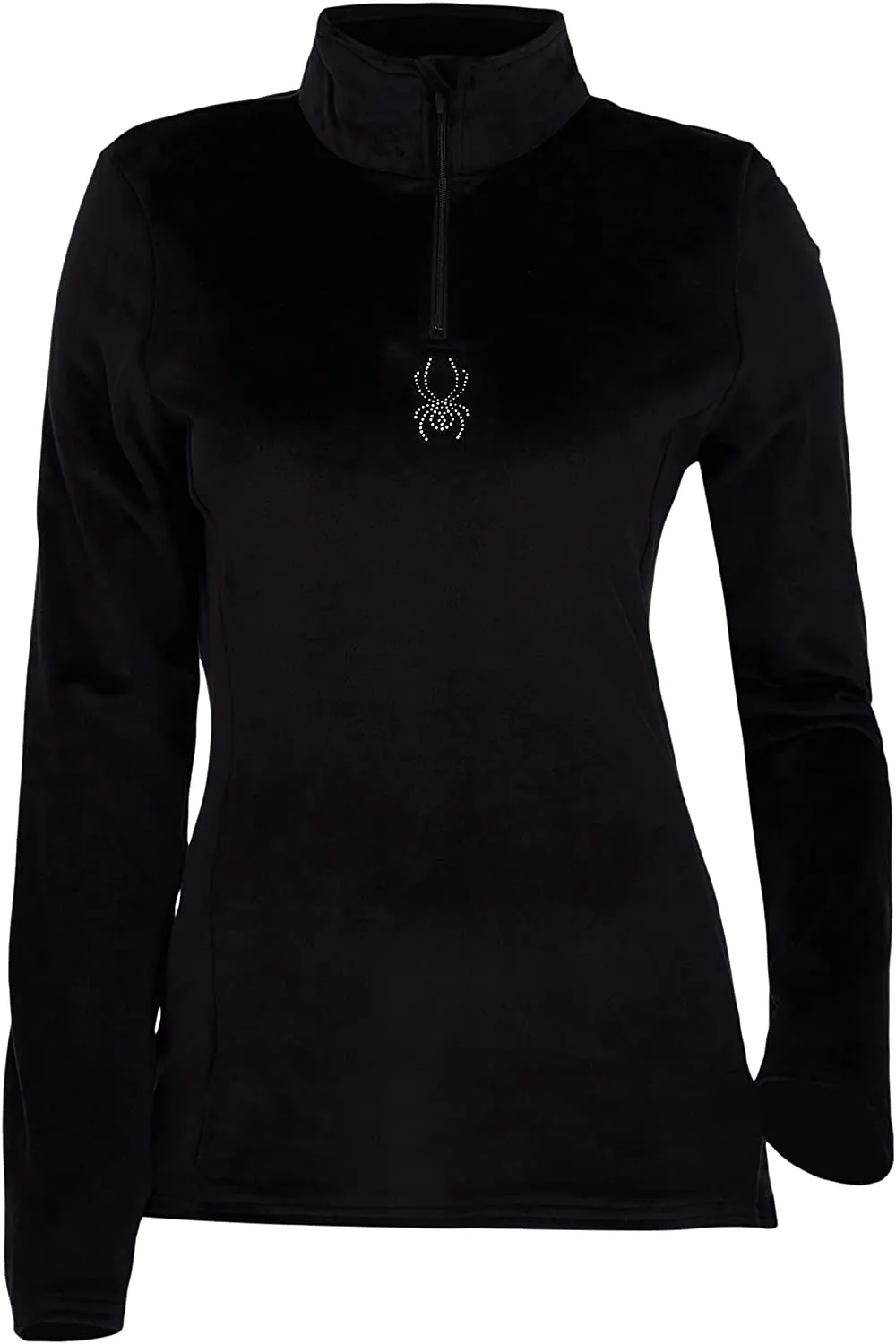 Spyder Women's Shimmer Bug 1/2 Zip Turtleneck Pullover