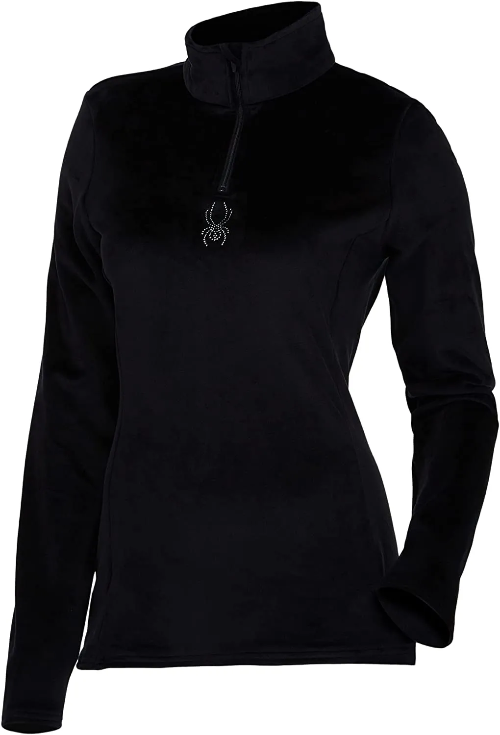 Spyder Women's Shimmer Bug 1/2 Zip Turtleneck Pullover